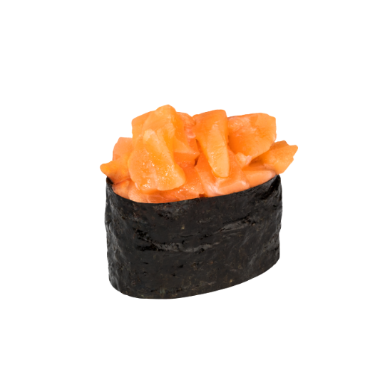 10. Salmon Tartare Gunkan 2 pcs