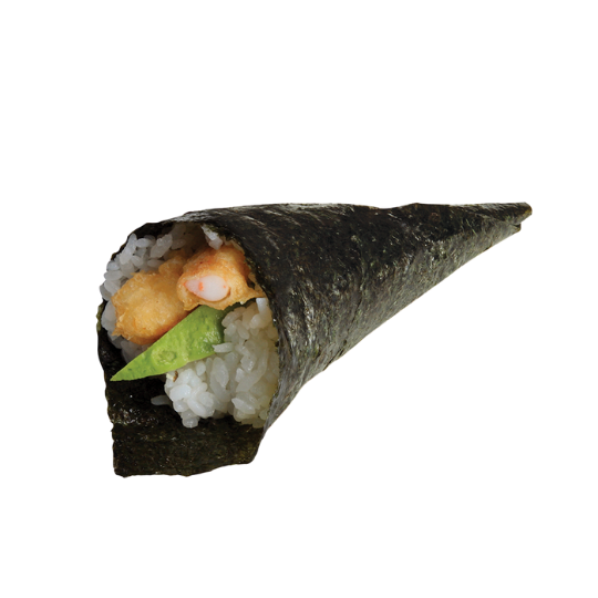 18. Fried Shrimp Temaki
