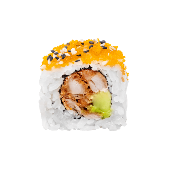 41. Spicy Fried Chicken Uramaki 8 pcs