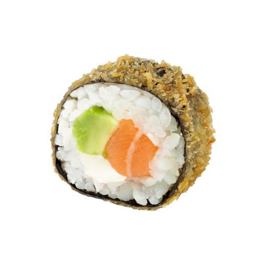 47. Salmon Fry Maki 5 pcs