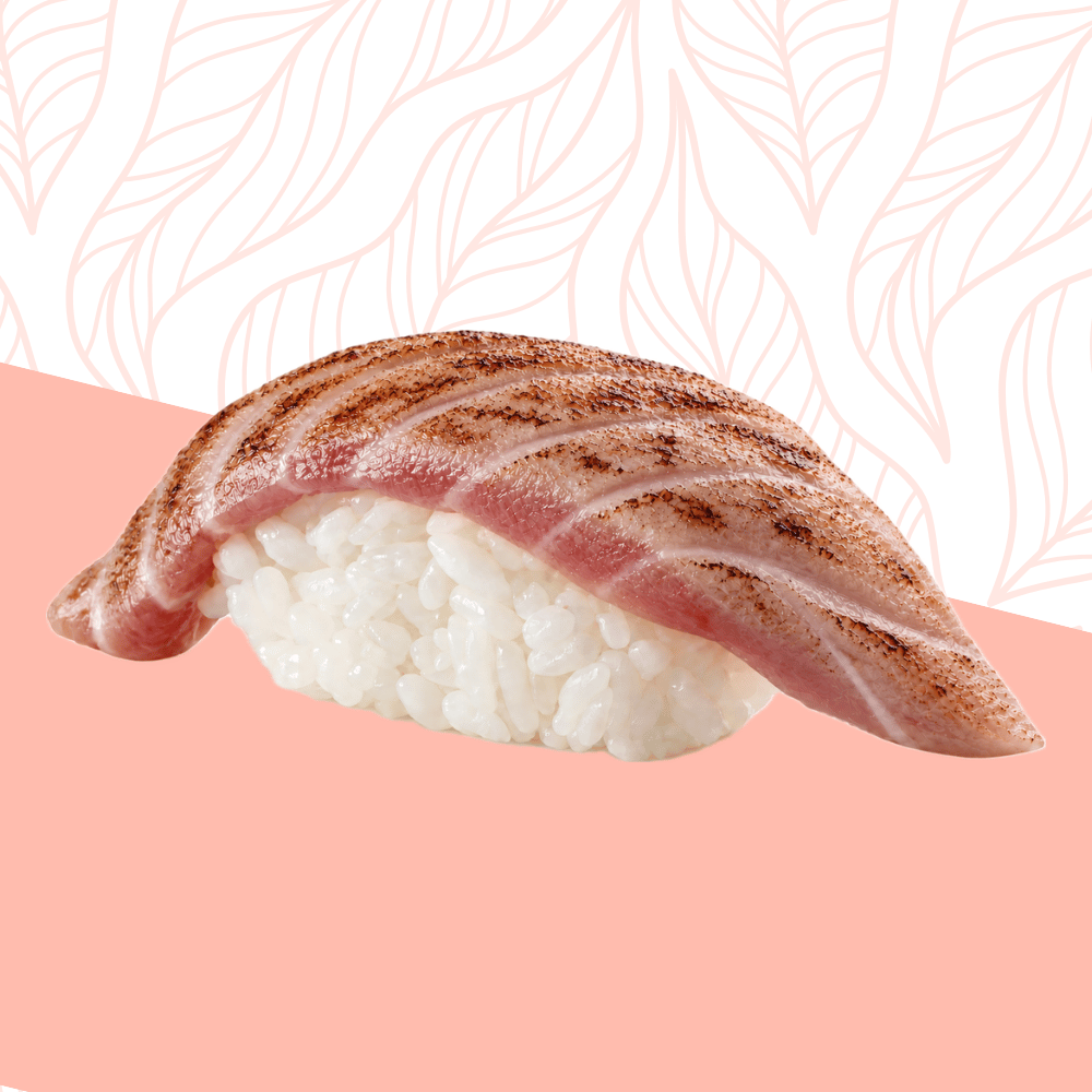 8. Flamed Tuna Nigiri 2 pcs