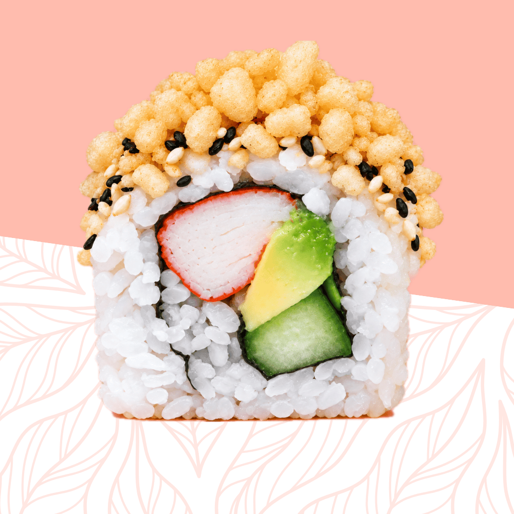 50. Crispy California Maki 8 pcs