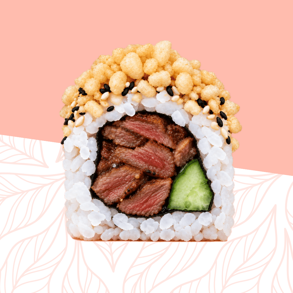 48. Crispy Beef Maki 8 pcs
